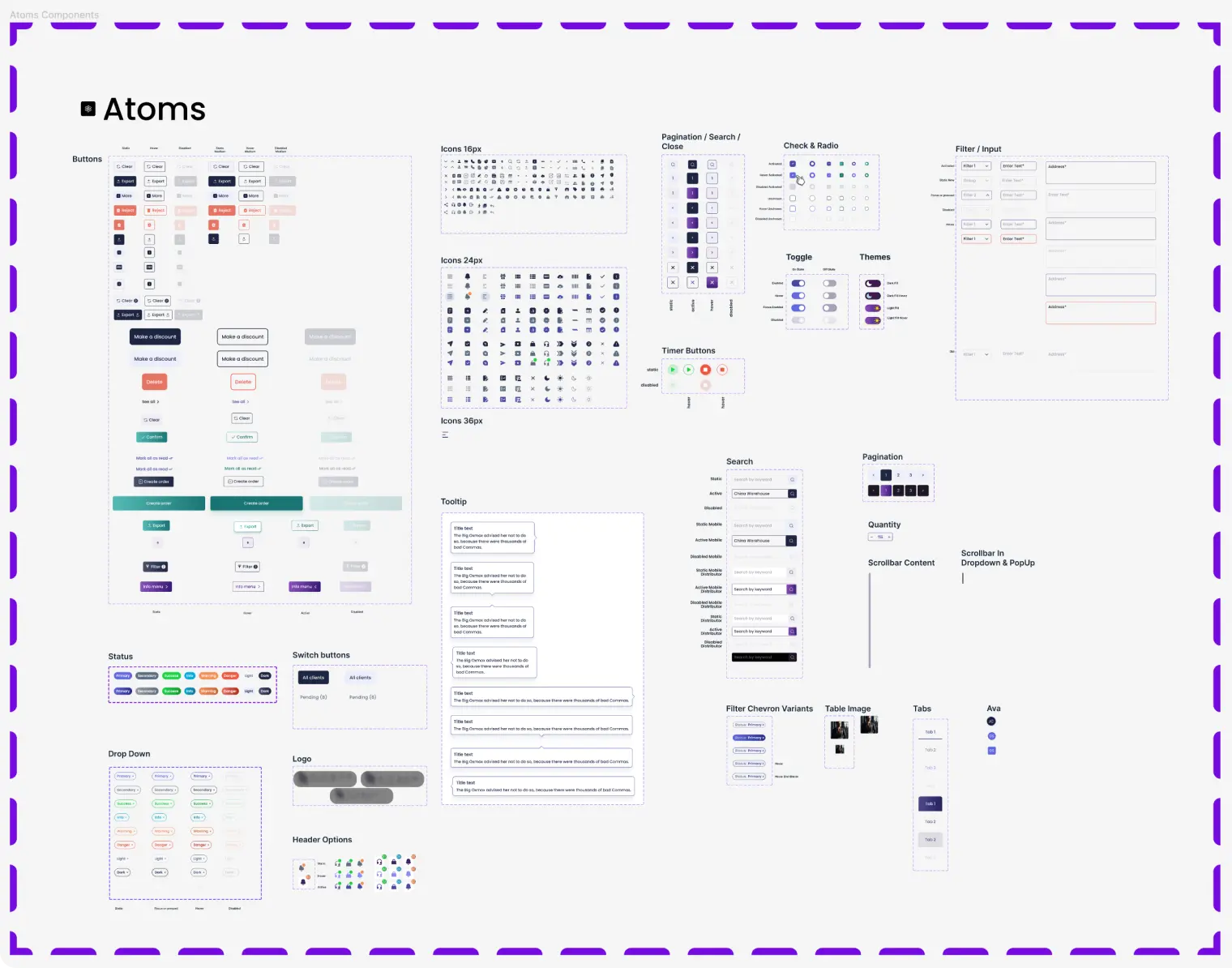 Design System Atomic